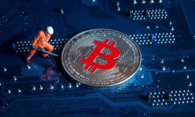 A mining farm using renewable energy sources