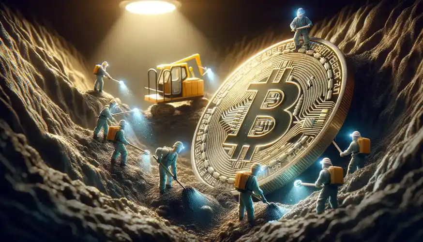 Mining farm with verified mining machines in operation
