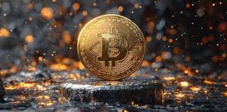 ASIC Bitcoin miners lined up in a professional mining farm