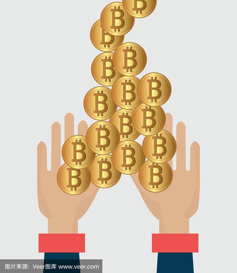 A vibrant illustration of Bitcoin mining rigs in action, symbolizing the power and potential of BTC networks